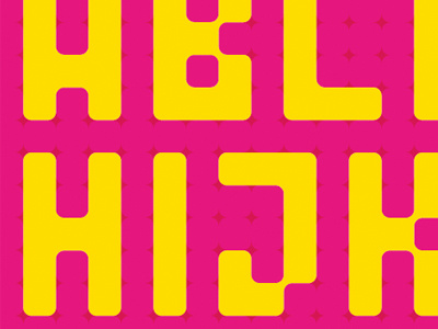 Kju-ar hi kju ar modular module qr typeface