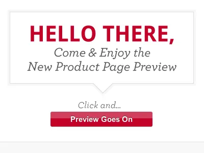 Preview Toggle button callout heading intro