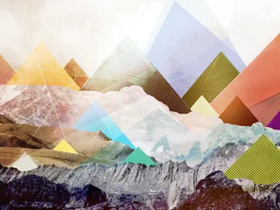 Mountaintops album art mountains