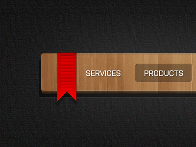 Freebie: Wooden menu freebie horizontal menu menu wood