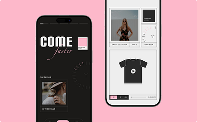 Instagram Layout Challenge: Post 4 app design app screens clothing website daily challenge figma instagram layout mobile screen ui