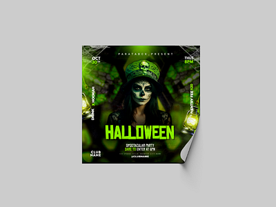 Halloween Flyer design flyer flyer design graphic design halloween flyer poster poster design