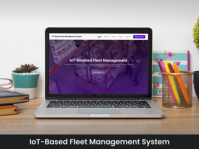 Smart IOT Solution for Fleet Management and Optimization fleet security ui