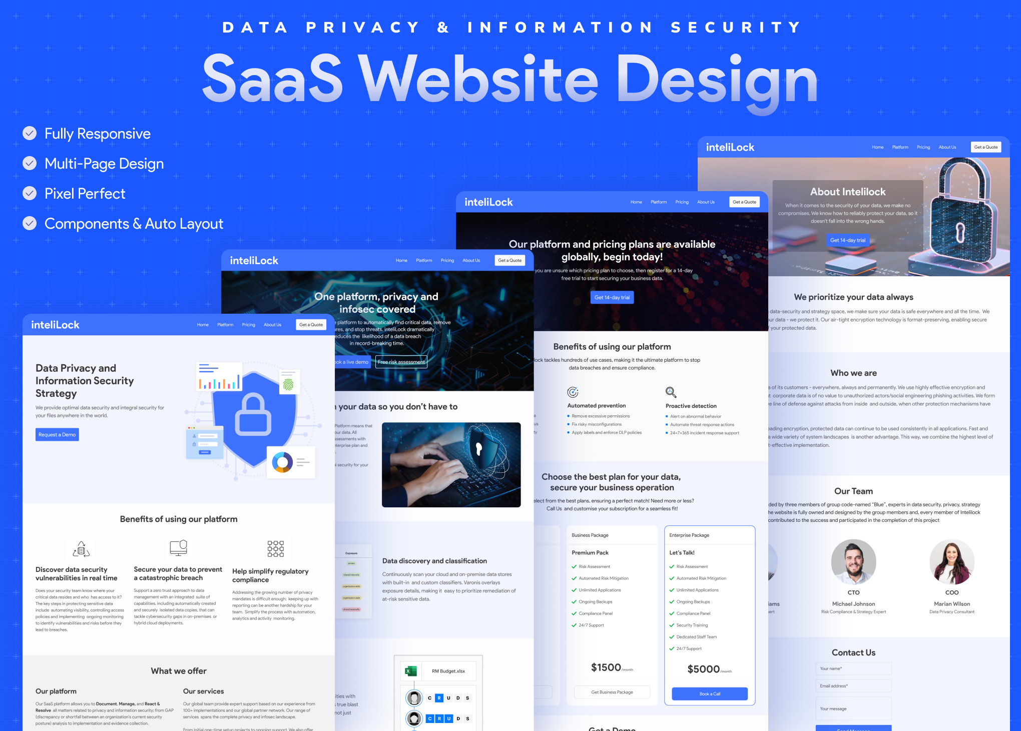 Example of Mobile & B2 B Saa S Web App Design
