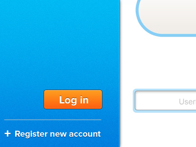Login UI for upcoming web app (Detail) blue healthcare login ui