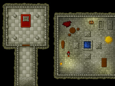 Pixel Dungeon dungeon illustration pixel rpg