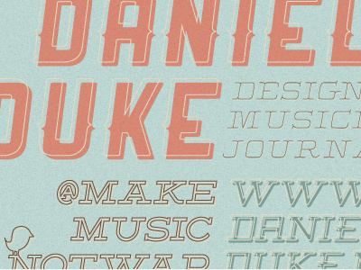 Flavors redesign brown daniel duke flavors green noise portfolio red typography