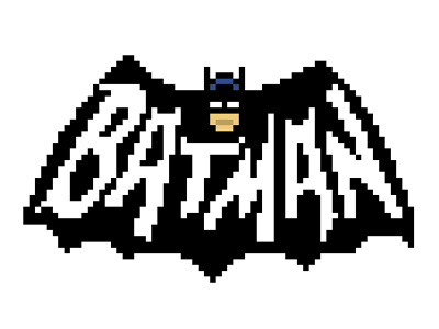 Na na na na na na… batman pixels