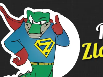 Z-gator superhero