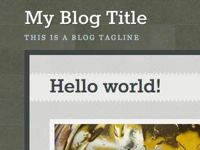 Blog Corner blog theme wordpress
