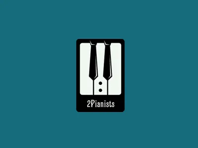 2Pianists black man music piano tie