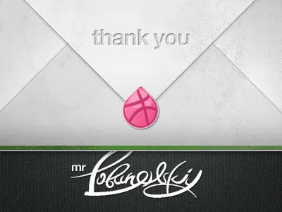 Thank You drafted eddie lobanovskiy invite thank you