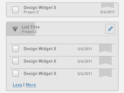 Zeggio application projects tasks widgets