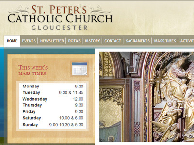 St Peter's Catholic Church church design web