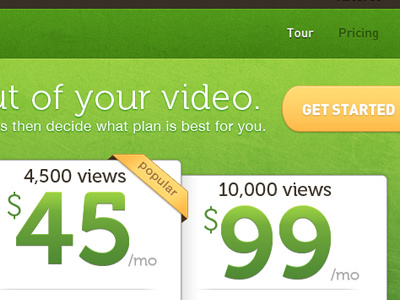 Price Options bright button green price pricing ribbon