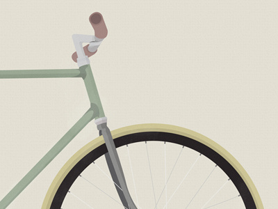 Le Pignon Fixe #2 bicycle bike fixed fixie graphics illustration oldschool vintage