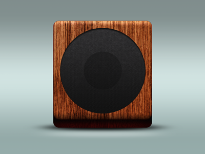 Wooden Icon Speaker design elements free icons knobs speaker wooden