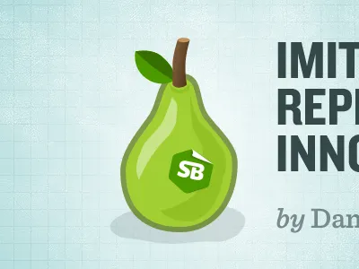 Imit Rep Inn illustration knockout pear pears sentinel slide