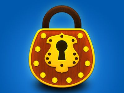 Fancy Lock antique fancy icon lock