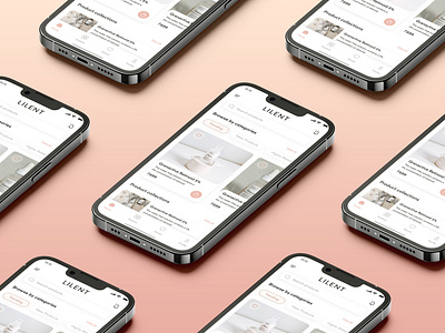 LILENT Mobile App Design branding custom app design design digital product design graphic design high fidelity prototypes mobile app design prototype prototyping typography ui uiux designer user experience design user interface design ux