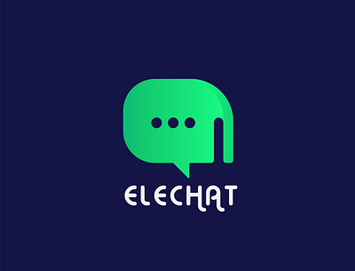 ELECHAT Logo Concept aichatlogo chat bubble logo chatapplogo chatbotlogo chatbubblelogo chatsupportlogo communication logo design customerchatlogo customerservicechatlogo elephant chat logo elephantchatlogo livechatlogo messaging app logo modern logo design modernchatlogo onlinechatlogo professional logo design realtimechatlogo tech startup logo trustworthy