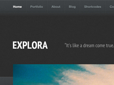 Shot dark texture theme