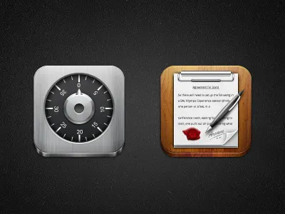 Dezinr Locker Notepad locker notepad paper pen steel wood