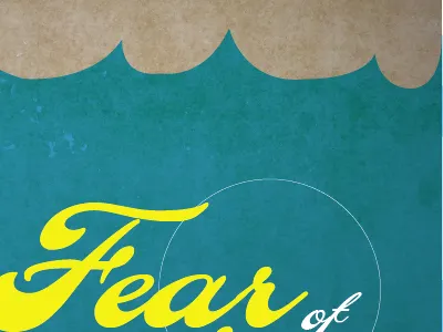 Fear of Drowning illustration texture typography