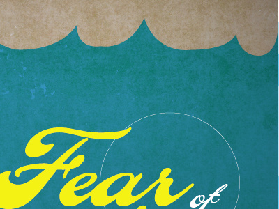 Fear of Drowning illustration texture typography