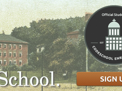 School art banner code school sign up texture web