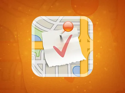 Cues App Icon cues icon iphone map navigation