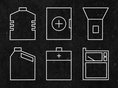 Hurricane Irene Readiness Kit black hurricane irene icons illustration info graphic lines minimal rectangle simple simplistic square storm texture white