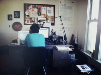 Dylan's Desk desk office work space