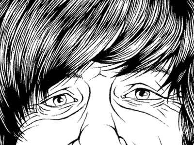 Hair 2 drawing hair illustration ink