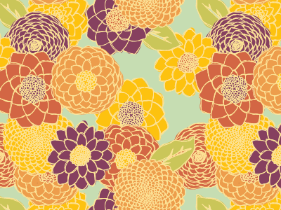 Flower pattern flower illustration pattern