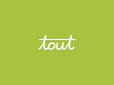 Tout Handwritten green handwritten tout type typography