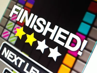 (not) Finished (yet) blocks colors finished game ios iphone