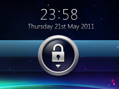 Unlock app logon password touch ui unlock