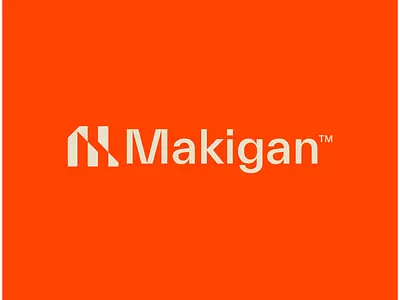 makigan logo a b c d e f g h i j k l m n o p b c f h i j k m p q r u v w y z ecommerce logo design logo designer modern logo typography wordmark