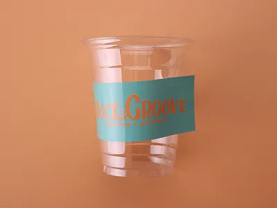 Rock&Groove Waterproof Stickers London artwork branding business branding cheap stickers custom stickers design graphic design illustration labels logo logo design product labels product logo sticker printing sticker shop stickers waterproof labels