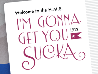 Hms Sucka illustration type