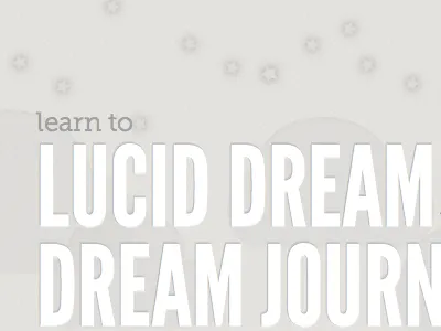 Lucidity Homepage dream grey league gothic museo slab stars white