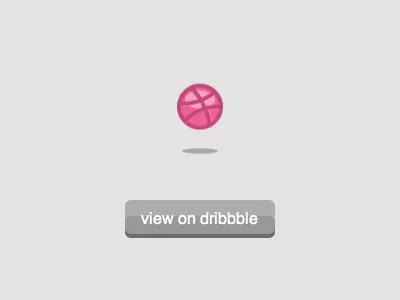 Bouncy (No Images) animation ball bouncy css3 dribbble imageless