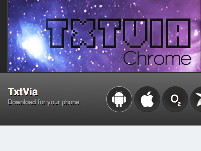 Txtvia Landing Page android chrome download esendex firefox iphone landing o2 product safari site txtvia website