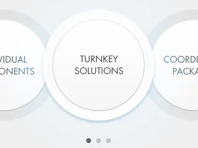 Infographic circles icon infographic interface