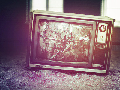 TV set illustration rocketstas