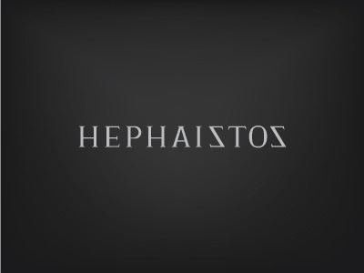 Hephaistos swatches branding logo swatch typography