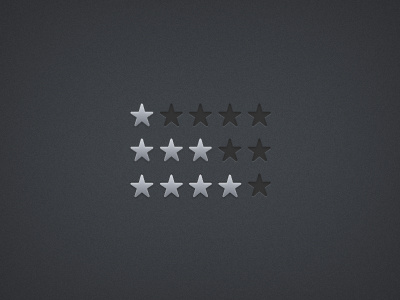 Rating Stars dark download freebie rate rating resource ui user interface