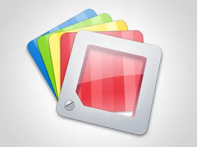 Simple Icon icon mac osx rainbow