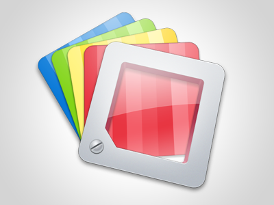 Simple Icon icon mac osx rainbow